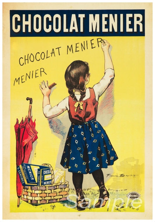 chocolat menier print